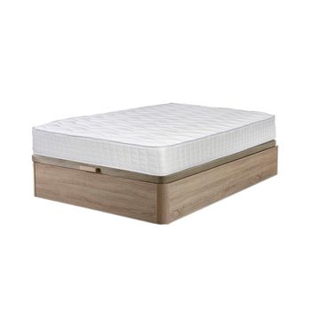 Cama Canape Abatible Atenas Cambria 135x190 Cm + Colchon Top Viscoelastico De 28 Cm