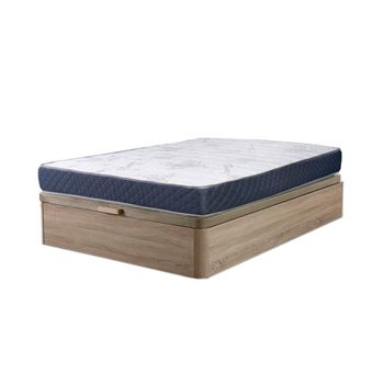 Cama Canape Abatible Cambria 90x190 Cm + Colchon Viscoelastico De 23 Cm