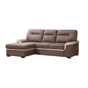 Sofa Cama Chaise Longue Old Farrar 255cm Beige, Chaise Izquierdo