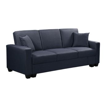 Sofa Cama Keyla Con Arcon, 210cm Gris Oscuro