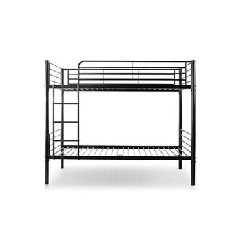 Litera Metalica Doble Cama 90cm Negro