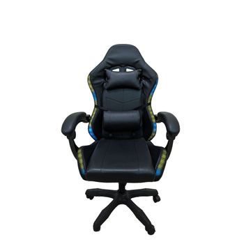 Silla Gaming Ergonomica Y Giratoria Yn Con Luces Led