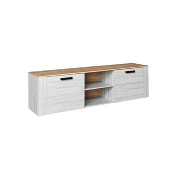 Mueble Tv Sena 2 Puertas 180cm, Fines Y Milano