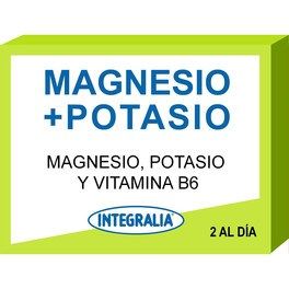 Integralia Magnesio + Potasio + Vitamina B6 60 Caps