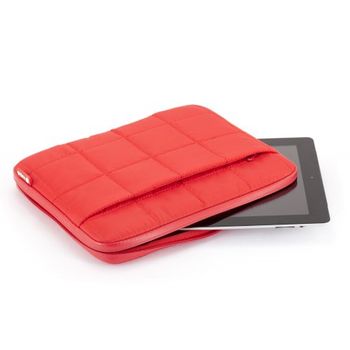 Funda Ngs Redcheckers 10 Pulgadas Roja Bolsillos Cremallera