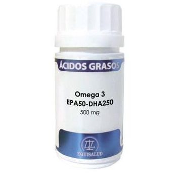 Omega 3 Dha Alto Contenido Epa50-dha250 500 Mg Equisalud 60 Caps