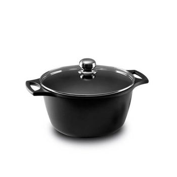 Castey F-io24 Cacerola 5 L Alrededor Negro