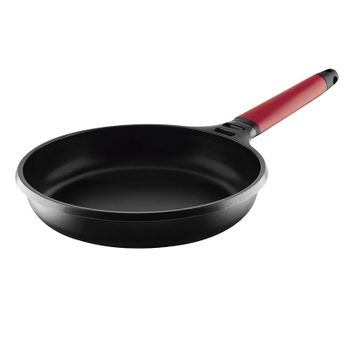 Batería De Cocina Inducción 8 Piezas, Aluminio Forjado, Base Hierro Fundido,  4 Ollas Con Tapas Cristal Negro Smile Mgk-12 con Ofertas en Carrefour