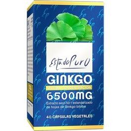 Tongil Estado Puro Ginkgo 6500 Mg 40 Cápsulas