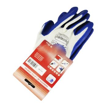 Guante Nylon Latex Anticorte T-9 Gu-307/9 Par