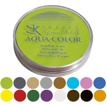 Maquillaje Aquacolor De 12 Ml En Varios Colores