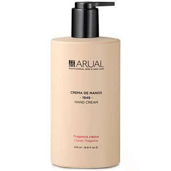 Arual Crema De Manos Fragancia Clásica 500 Ml