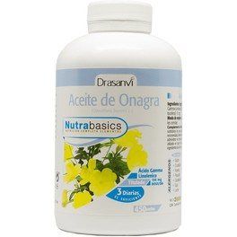 Drasanvi Nutrabasics Onagra Aceite 450 Perlas 500 Mg