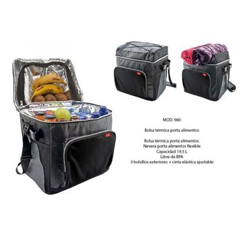 BOLSA TERMICA PORTA ALIMENTOS - 15L - FLEXIBLE - JATA