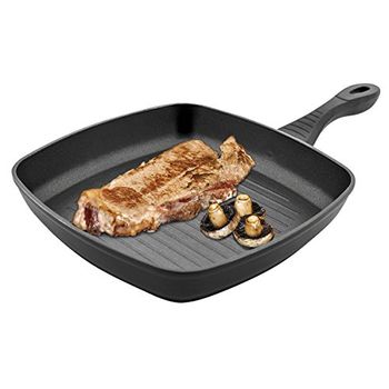 Sarten Grill Jata Bely G24 24x24cm Antiadherente Xylan Plus Libre De Pfoa Apto Para Todas