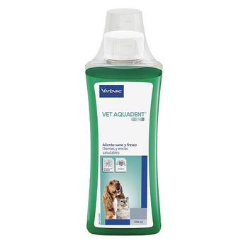 Vet Aquadent Cuidado De La Higiene Oral En Perros Y Gatos 250 Ml