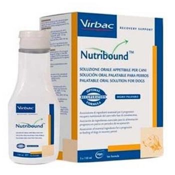 Nutribound Suplemento Nutricional De Recuperación Para Perros 3 X 150 Ml