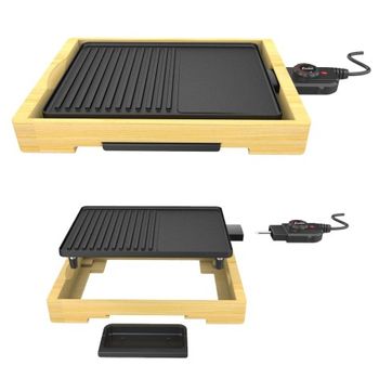 Plancha Asar Bambu 2000w 7404