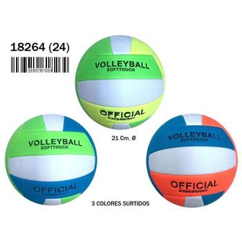Balon De Volley Playa 3 Colores Surtidos 21cm (rama - 18264)