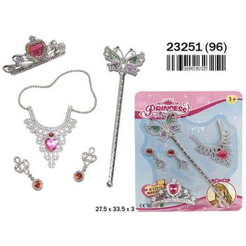 Set De Belleza Princesa Con 4 Accesorios (rama - 23251)