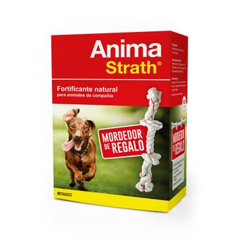 Stangest Anima-strath Suplemento Nutricional Mascotas Fortificante 250ml + Mordedor