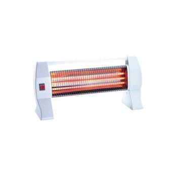 Estufa De Cuarzo 600-1200W Peana Blanca