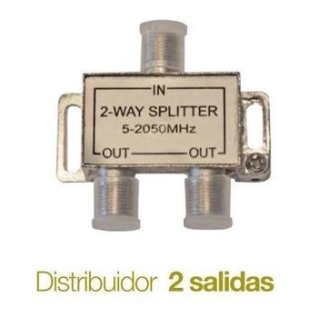 Distribuidor De Television Splitter 2 Salidas