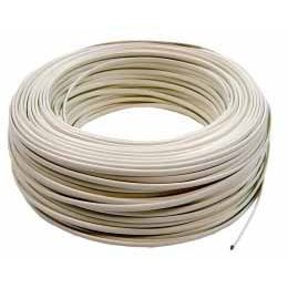 Cable Telefono Blanco 4 Vias R 100 Mt