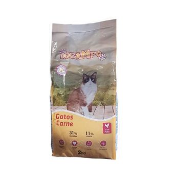 Pienso Docampo Sabor Carne Para Gatos Adultos - 2kg