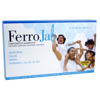 Ferrojal 20 Ampollas X 10 Ml Herdibel