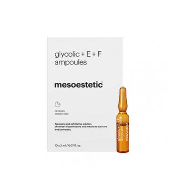 Peeling Solutions. Glycolic + E+ F Ampoules - Mesoestetic