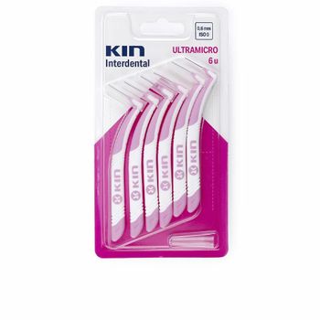 Cepillo De Dientes Interdental Kin Ultramicro 6 Unidades 0,6 Mm