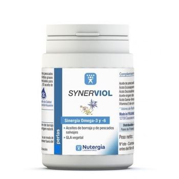 Synerviol Aceite De Pescado Y De Borraja Nutergia 60 Perlas