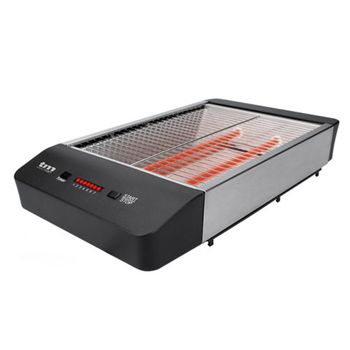 Tostador Horizontal Tm Electron 600w Negro.