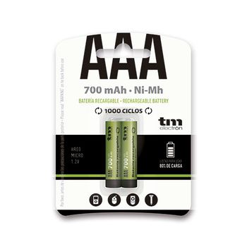 2x Pilas Punta Plana 18650 Recargables 3200mAh / 3.7V LinQ para