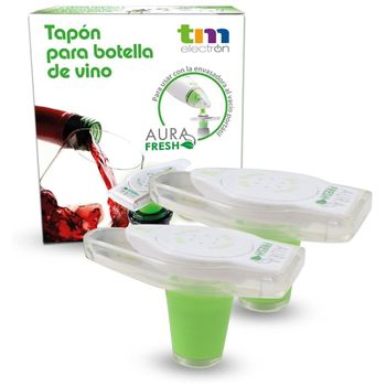 2 Tapones Para Botella Tm Electron Aura Fresh Blanco