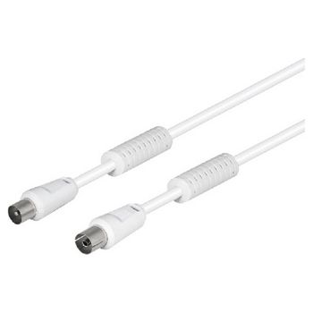 Cable De Antena Tm Electron Blanco 1,5 M