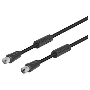 Cable De Antena Tm Electron Negro 2,5 M