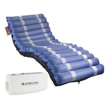 Colchón antiescaras de aire para personas con largos periodos en cama.