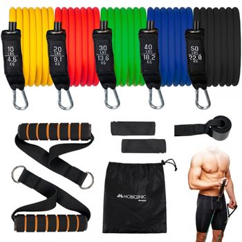 Kit Barra De Pilates Portátil Con Banda Elástica – duogangas