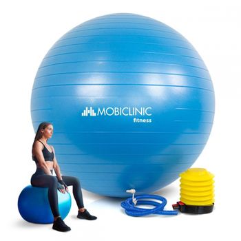 BSFIT, Pelota de Pilates, Pelota Embarazada de 75 cm, Pilates