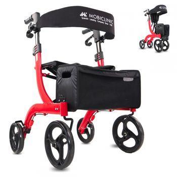 Andador Para Ancianos Estrecho Mobiclinic Plegable Freno Y Bolsa Sistema  Subebordillo Ruedas Giratorias Olimpo con Ofertas en Carrefour