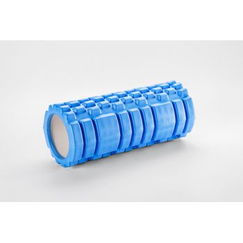 Rodillo De Masaje Mobiclinic Gomaespuma 14 X 33 Cm Versátil Ligero Evita Lesiones Azul Fitroller