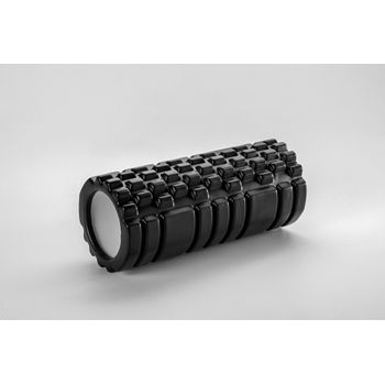 Rodillo De Masaje Mobiclinic Gomaespuma 14 X 33 Cm Versátil Ligero Evita Lesiones Negro Fitroller