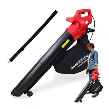 Sopladora Aspiradora Enchufable Mobiclinic 3000w 3 En 1 Tritura Con Asa Para Hombro 6 Velocidades Mobiclean