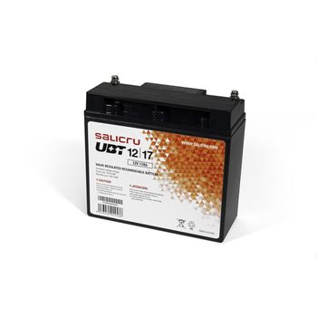 Salicru Ubt 12/17 Baterã­a Agm Recargable De 17 Ah / 12 V