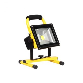 Foco Reflector Impermeable Recargable 18650 Batería Reflector Exterior Led Emergencia Luz