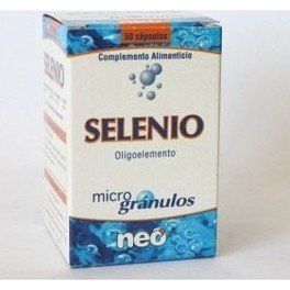 Neo - Selenio - 50 Cápsulas - Complemento Alimenticio Para Aumentar La Fertilidad - Con Propiedades Antioxidantes