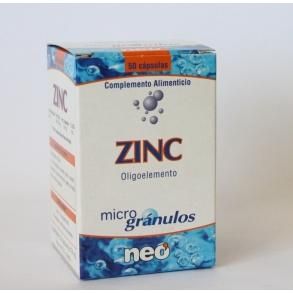 Microgranulos Zinc 50 Caps Neo