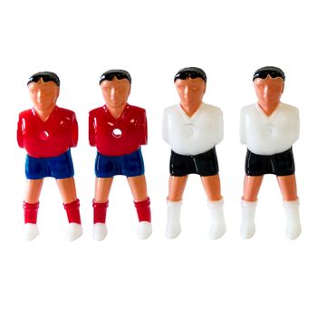 Futbolín Profesional “Hércules” Red – Jugadores Clásicos de Metal –  136x76x92 cm